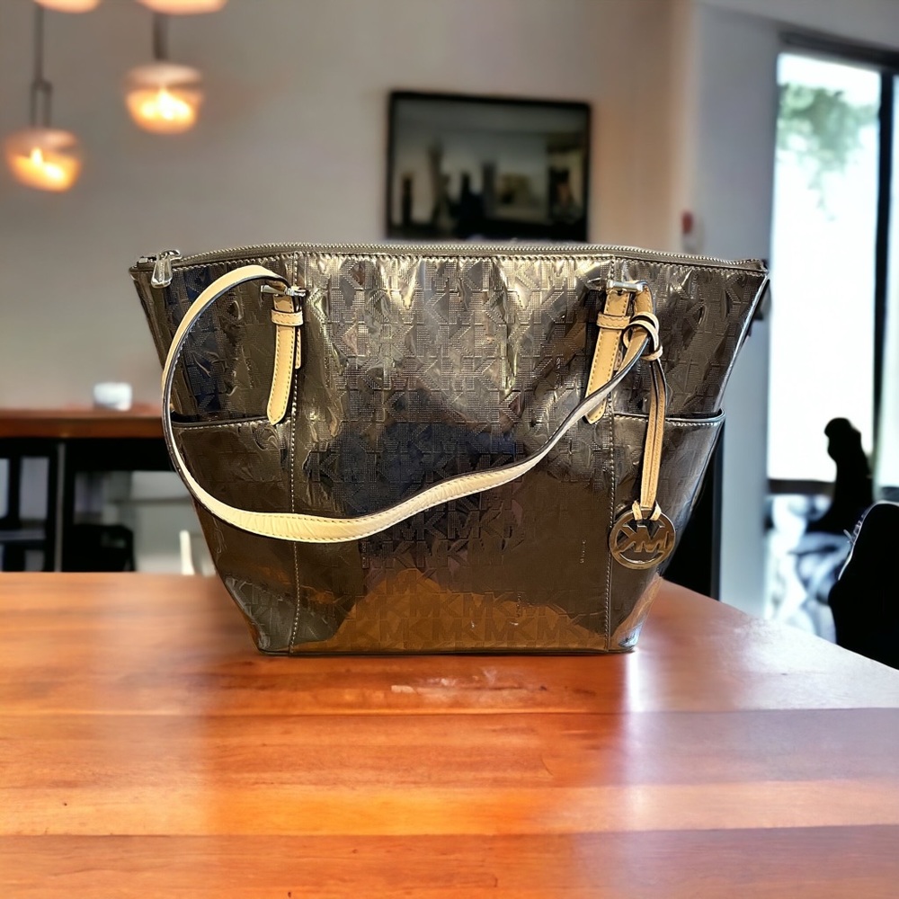 Michael Kors Monogram Mirror Handbag